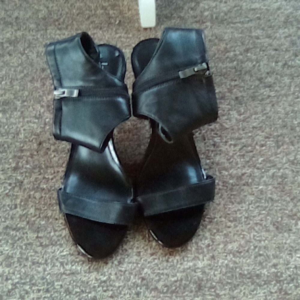 Black Levity Heels
